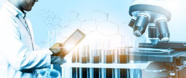 Laboratuvar araştırma ve geliştirme endüstrisi.