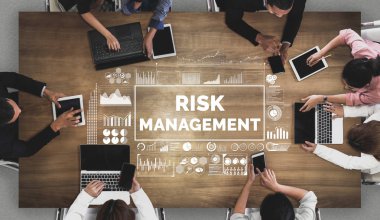 Risk Management and Assessment for Business clipart