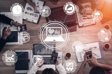 İş ve Finans Concep için Veri Analizi