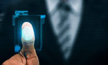 Parmak İzi Biyometrik Dijital Scan Teknolojisi.
