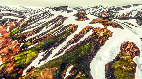 Landscape of Landmannalaugar Iceland Highland — Stock Photo, Image