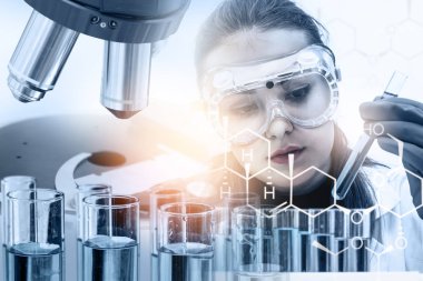 Laboratuvar araştırma ve geliştirme endüstrisi.
