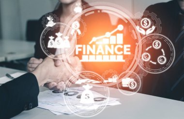 Finans ve Para İşlem Teknolojisi Concep