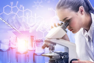 Laboratuvar araştırma ve geliştirme endüstrisi.