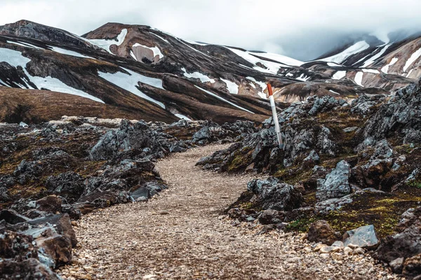 Paisaje de Landmannalaugar Islandia Highland — Foto de Stock