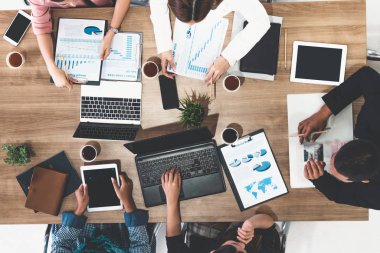 Ofis Odasında Grup Toplantısı.