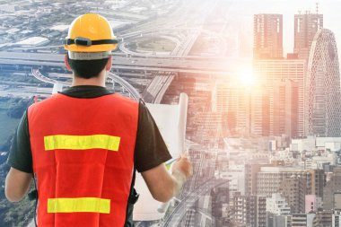 Mühendislik insanları çözüm hizmeti konsepti.