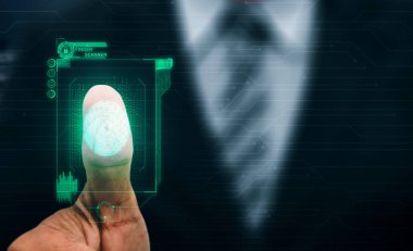Parmak İzi Biyometrik Dijital Scan Teknolojisi.