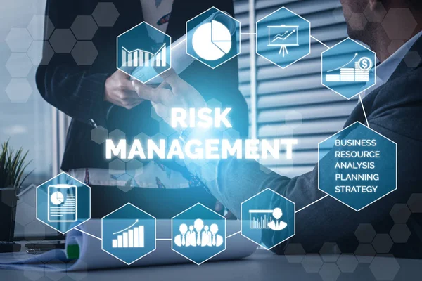 Risk Management and Assessment for Business — Stock Photo, Image