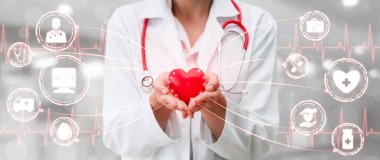 Hastanede Tıbbi Sağlık Grafik ile Doktor