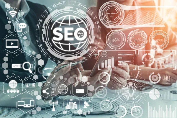 Seo 搜索引擎优化业务 — 图库照片