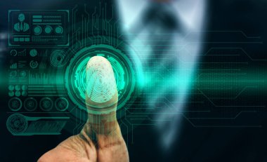 Parmak İzi Biyometrik Dijital Scan Teknolojisi.