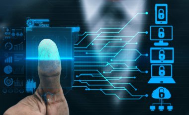 Parmak İzi Biyometrik Dijital Scan Teknolojisi.
