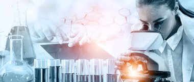 Laboratuvar araştırma ve geliştirme endüstrisi.