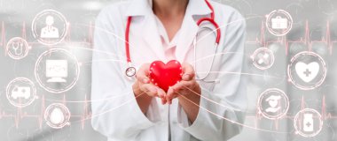 Hastanede Tıbbi Sağlık Grafik ile Doktor