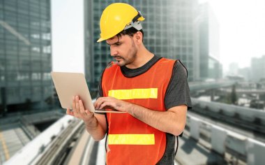 Mühendislik insanları çözüm hizmeti konsepti.