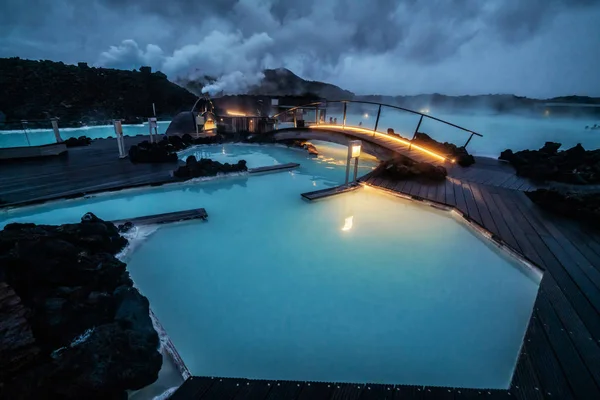 Geotermalne spa Błękitna Laguna w Reykjaviku, Islandia. — Zdjęcie stockowe