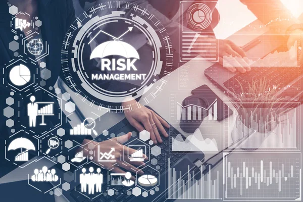 Risk Management and Assessment for Busines — Stock Photo, Image