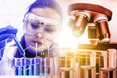 Laboratuvar araştırma ve geliştirme endüstrisi.