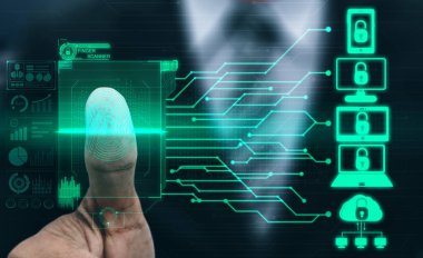 Parmak İzi Biyometrik Dijital Scan Teknolojisi.
