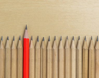 Farklı kalem göze çarpan göstermek liderlik kavramı.