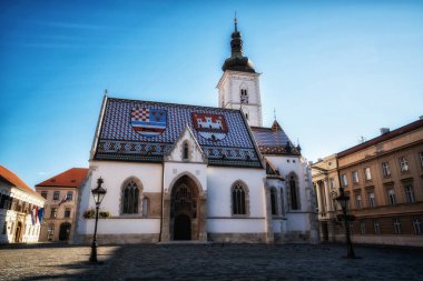 St.Mark Kilisesi Zagreb, Hırvatistan ve Avrupa 'da.
