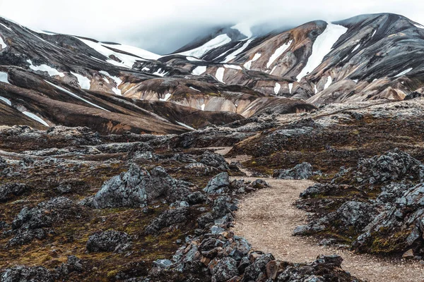 Landscape of Landmannalaugar Iceland Highland — Stock Photo, Image