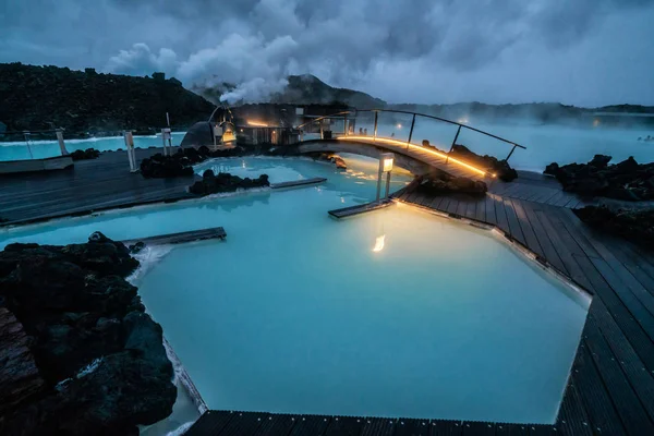 Γεωθερμικό Spa Blue Lagoon στο Ρέικιαβικ, Ισλανδία. — Φωτογραφία Αρχείου