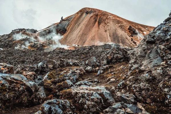 Landscape of Landmannalaugar Iceland Highland — Stock Photo, Image