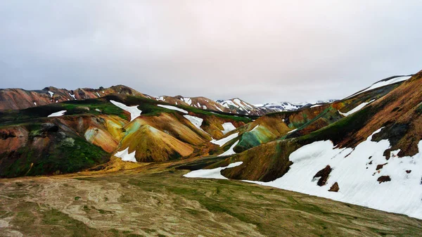 Landscape of Landmannalaugar Iceland Highland — Stock Photo, Image