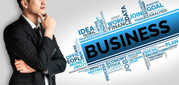 Üzleti Commerce Finance és marketing koncepció. — Stock Fotó