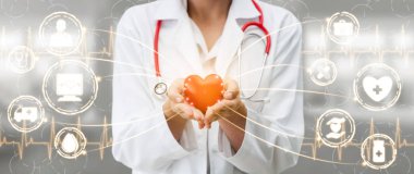 Hastanede Tıbbi Sağlık Grafik ile Doktor