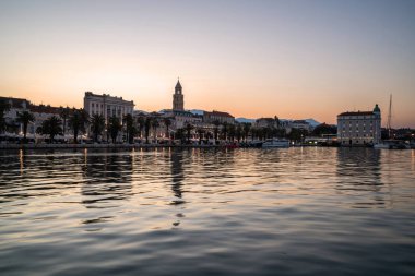 Dalmaçya'daki Split eski kenti, Hırvatistan.