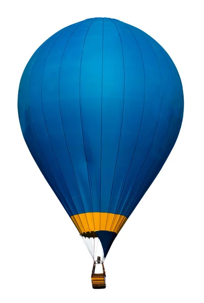 Balon na gorące powietrze izolowany na białym tle. — Zdjęcie stockowe
