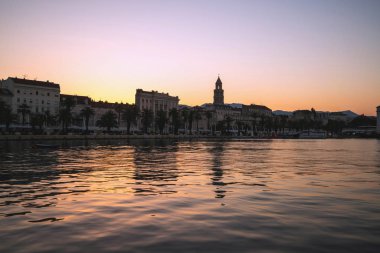 Dalmaçya'daki Split eski kenti, Hırvatistan.