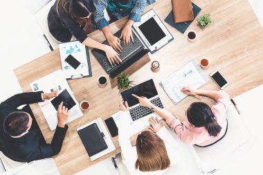Ofis Odasında Grup Toplantısı.