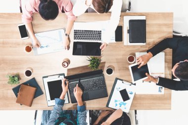 Ofis Odasında Grup Toplantısı.