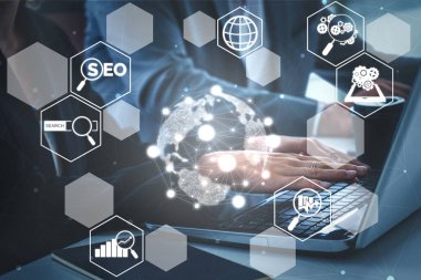 Seo Arama Motoru Optimizasyonu iş concep