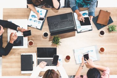 Ofis Odasında Grup Toplantısı.