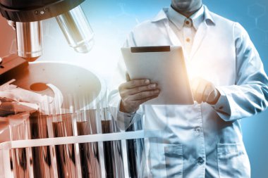 Laboratuvar araştırma ve geliştirme endüstrisi.