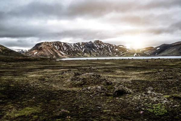 Paysage de Landmannalaugar Islande Highland — Photo