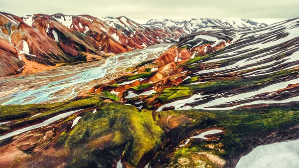 Landmannalaugar Iceland Highland — стокове фото