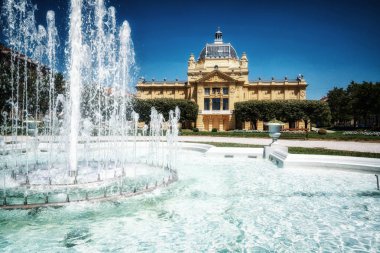 Zagreb Sanat Pavyonu Zagreb, Hırvatistan.