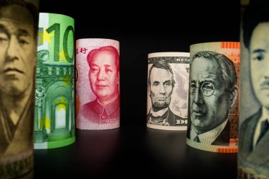 Uluslararası para değişimi. Döviz.