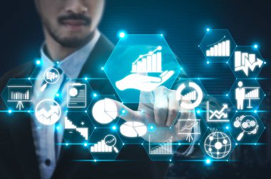 İş ve Finans Konsepti Veri Analizi