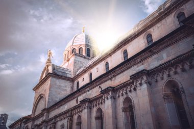 St James Katedrali, Sibenik, Hırvatistan.