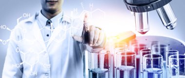 Laboratuvar araştırma ve geliştirme endüstrisi.