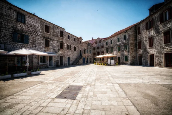 Stari Grad Hırvatistan'da Hvar Adası'nda, Avrupa.