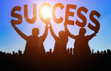 Başarı ve İş Hedefi Başarı Konsepti.