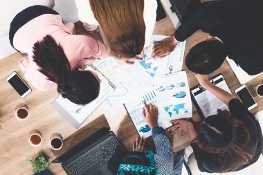 Ofis Odasında Grup Toplantısı.